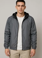 Jaqueta Corta-Vento Chumbo Impermeável - Qualidade Premium Tamanhos P, M, G, GG