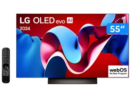 [Magalu] Smart TV 55" 4K LG OLED evo OLED55C4 120Hz Nativo Processador α9 Ger7 Wi-Fi e Bluetooth 4 HDMI 3 USB