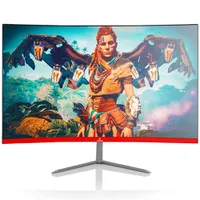 Monitor Concórdia Gamer Curvo C240 23.8" Led Full Hd Hdmi Vga - Red | R$899