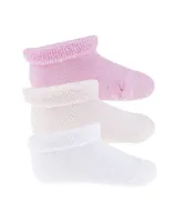 [C&A] Kit com 3 pares de meias para recém-nascidos - R$10