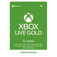 [AME R$ 159] Assinatura Xbox Live Gold: 12 Meses