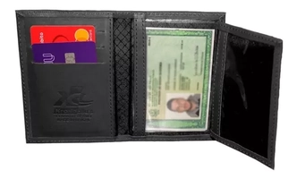 Carteira Masculina Couro Legitimo Proteção Rfid Couro 50