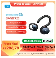 [BR/Moedas R$ 226] Anker Soundcore Sport X10 Hybrid ANC, Bluetooth 5.2 fone de ouvido IPX7 