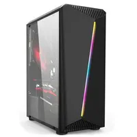 Gabinete Gamer GB-1700 Hayom Preto com Lateral de Vidro R$241