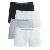 [PRIME] Kit de 4 Cuecas Boxer Básico, Duomo, Masculino