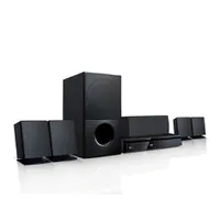 Home Theater LG LHD625 5.1 Canais com Bluetooth Rádio FM HDMI Entrada USB Full HD Up-Scaling e Lê DVD - 1000W - R$ 665,10