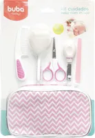 Kit Cuidados Baby com estojo - Buba - Rosa - R$50