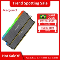 Memória RAM DDR4 Asgard Loki W2 2x8GB 3200MHz RGB