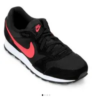 Tênis Nike Md Runner 2 Masculino - Preto e Vermelho