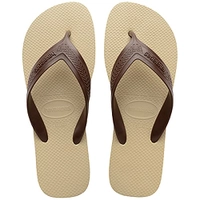 Chinelo Top Max, Havaianas, Masculino, Areia/Café, 39/40