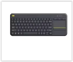 Teclado Touch Keyboard K400 Plus Logitech, Cinza