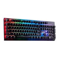 Teclado Mecânico Gamer Xpg Mage, RGB, Switch Red, USB, Preto