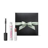 Kit Intense: Máscara de Cílios Superfix 11g + Batom Cremoso 140g + Caixa | R$42
