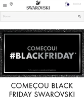 Black Friday Swarovski com até 70% de Desconto