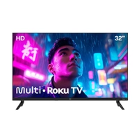 [Cashback Multi R$281] Smart TV DLED 32 HD Multi Essencial Roku 3HDMI 2USB Wi-Fi