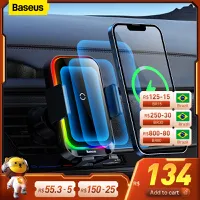 Adaptador automotivo para carregamento de 15W com RGB Baseus