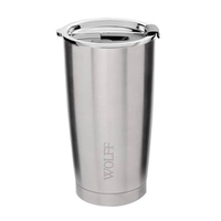WOLFF Copo Térmico Inox 600ml com Tampa Prata