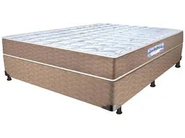 Cama Box Casal (Box + Colchão) Probel - 48cm de Altura Plus Guarda Costas por R$ 760