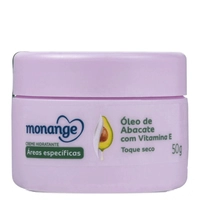 Creme Hidratante Monange Áreas Específicas Toque Seco Óleo De Abacate 50g