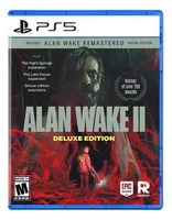 [Edicao completa] Jogo Alan Wake 2 Deluxe Edition Ps5 Midia Fisica
