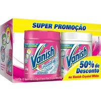 [WALMART] Tira Manchas Sem Cloro Vanish Poder O2 Pó 450g + Tira Manchas Sem Cloro Vanish Poder O2 Crystal White Pó 450g - R$19
