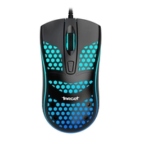 Mouse Gamer TGT GM95 LED 1600DPI 4 Botões Preto