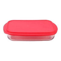 Lasanheira de Vidro com Tampa 4L Retangular