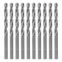 Broca Aço Rápido 4,5mm para Metal - 10 Peças