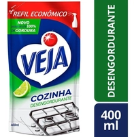 Limpador Desengordurante Veja 400ml Refil Gold