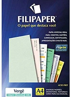 Papel Filiperson 180g c/ 50 folhas, Verde .