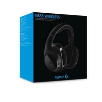 Headset Gamer Logitech G533 Sem Fio 7.1 Surround Drivers Pro-G - 981-000633