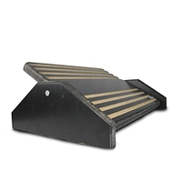 Apoio Ergonômico para Os Pés, MDF Natural (Cor: Tabaco) - Souza & Cia