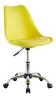 Cadeira De Escritório Tulipa Com Altura Ajustável Begônia