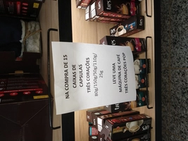 [Loja Física - Jaú Service Supermercado] Compre 15 caixa de cápsulas ganhe a máquina válido em Ribeirão preto