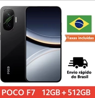 [DoBrasil/Moedas R$2681] POCO F7 Smartphone 12/512gb Snapdragon ® 8s Gen 4, 6,83" 1,5K AMOLED Display 6500mAh Bateria IP68