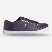 [20% Banqi] Tênis Coca Cola Miami Leather Feminino Preto/Cobre