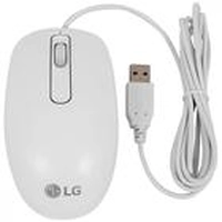 Mouse LG Com Fio Branco V240MSU.BK21P1