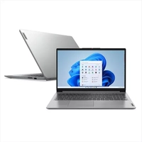 Notebook Lenovo Ultrafino IdeaPad 1 R3-7320U 4GB 256GB SSD Windows Home 15.6" 82X5000HBR Cloud Grey