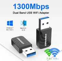 [Taxas Inclusas/R$9 Moedas App] Adaptador Wi-fi COMFAST USB 3.0
