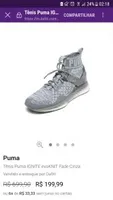 Tênis Puma IGNITE evoKNIT - R$234