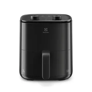 [Com PIX na Conta R$ 189 ] Air Fryer Electrolux por Rita Lobo 3L Preta Efficient c/ Desligamento Automático 1200W (EAF05) - 127V ou 227V
