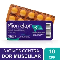 Miorrelax 300mg + 35mg + 50mg 10 Comprimidos