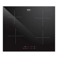 Cooktop de Indução 4 Bocas Eos com Painel Touch Preto 7200w Eci04ep3 220v