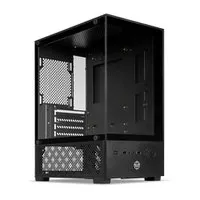 Gabinete Gamer TGT Legion | Mini-Tower | Lateral de Vidro | Preto | TGT-LGN-BK