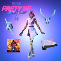 [SKIN FORTNITE] Complete tarefas com o seu grupo para receber Conjunto "Assalto Celestial"