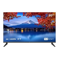 HQ Smart TV 60" UHD 4K, HDR, Tela sem bordas, Android 11, Sistema Ultrasound, Design Slim, Processador Quad Core, Espelhamento de tela, HQSTV60NK
