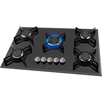 Cooktop Philco Cook Chef 5 Bocas Preto - Bivolt