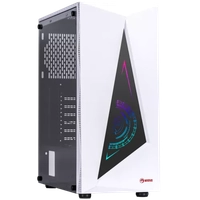 Gabinete Gamer Marvo CA-119 WH, RGB, Mid Tower, Vidro Temperado, White, Sem Fonte, Sem Fan