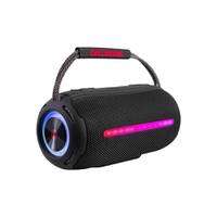 Caixa de Som Chilli Beans Smart Box, TWS, Bluetooth, USB e SD Card, Voice Call, Led Show, Preto - AK2020