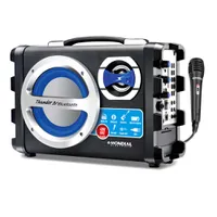 Caixa Acústica Mondial Multi Connect MCO04 Bluetooth USB Microfone sem Fio – 40W - R$190